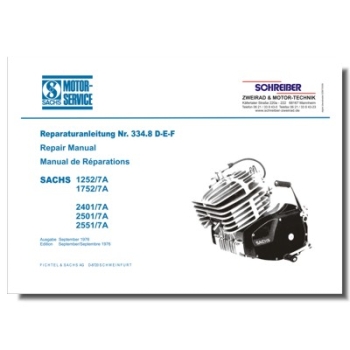 Reparaturanleitung SACHS Sportmotor 1252/7A bis 2551/7A