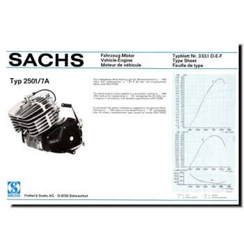 Typblatt SACHS Sportmotor 2501/7A