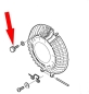 Preview: Schraube für Lüfterabdeckung PB-252.4