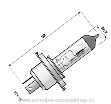 Glühbirne 12V 35/35W HS1 (H4)