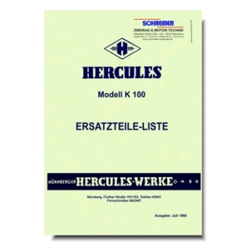 Ersatzteilliste Hercules K 100
