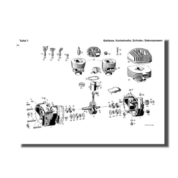 Ersatzteilliste SACHS 50/3 ML B, ML A, ML K, LKH, C