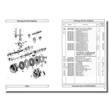 Ersatzteilliste SACHS 50/2, 50/2M