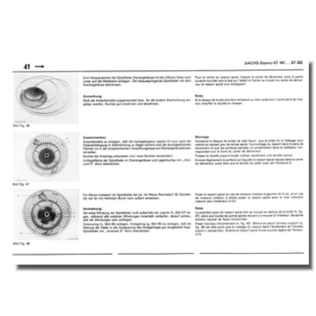 Reparaturanleitung SACHS Stamo 161, 201, 202, 281, 282