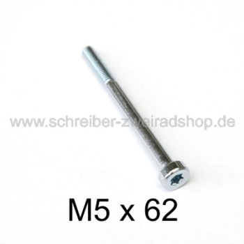 Schraube M5x62 für Auspuff