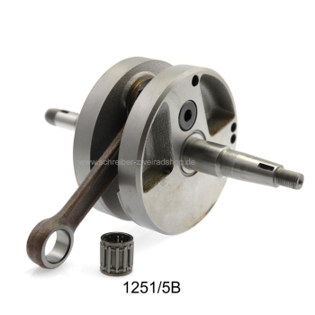 Kurbelwelle AT Sachs 1251/5B 107mm Wangen