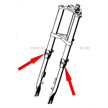 Preview: Gummikappe für Gabel M5