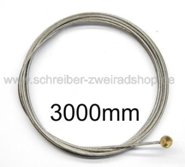 Bremsinnenzug Edelstahl 3000mm mit Quernippel