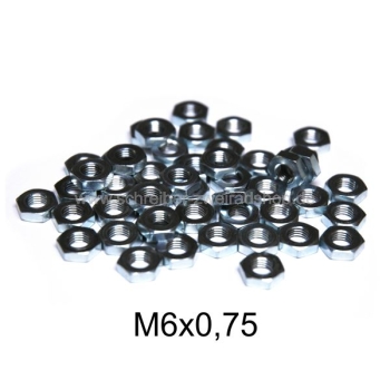 Mutter M6x0,75 SW10