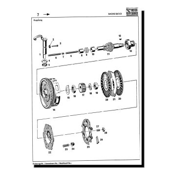 Preview: Ersatzteilliste SACHS 50/3 D Ausgabe 1978