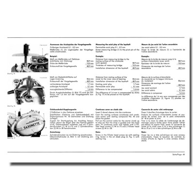 Sachs 50 ccm 50/2 2-Gang-Modelle Reparaturanleitung Werkstatthandbuch Handbuch 