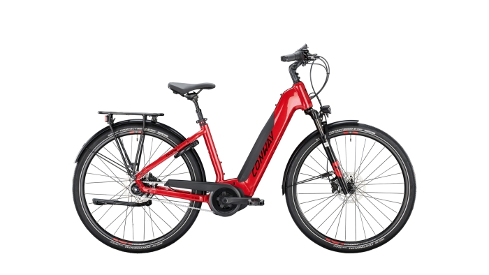 CONWAY Elektro-Trekkingrad Cairon TF 1.7 46cm rot metallic/schwarz