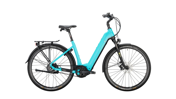 VICTORIA Elektro-Trekkingrad eManufaktur 11.9 Damen 46cm aqua blue matt