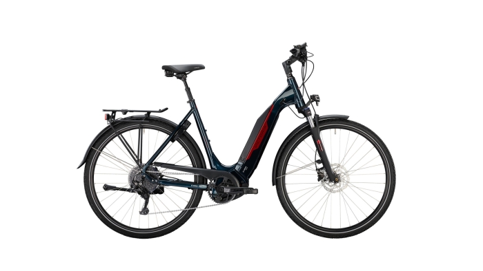 VICTORIA Elektro-Trekkingrad eTrekking 10.8 Damen 56cm blau