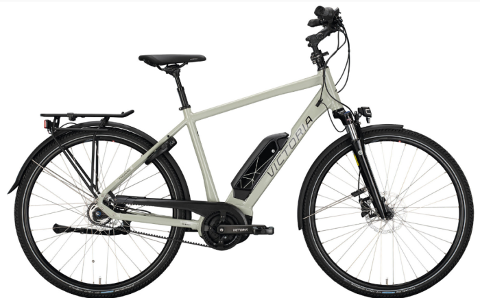 VICTORIA Elektro-Trekkingrad eTrekking 7.8 Herren grau