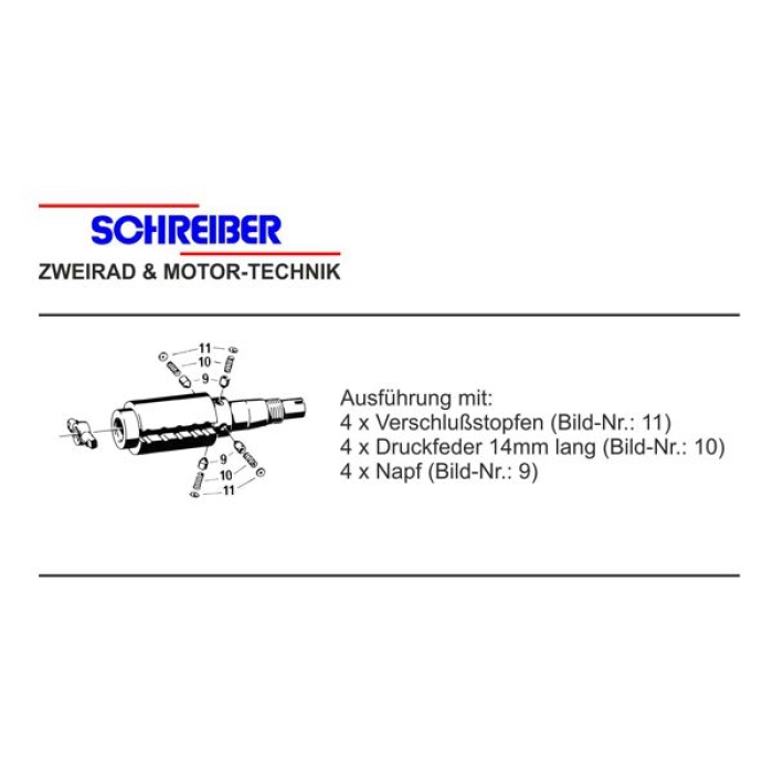 Schaltindex kompl. 80SA, 80SW