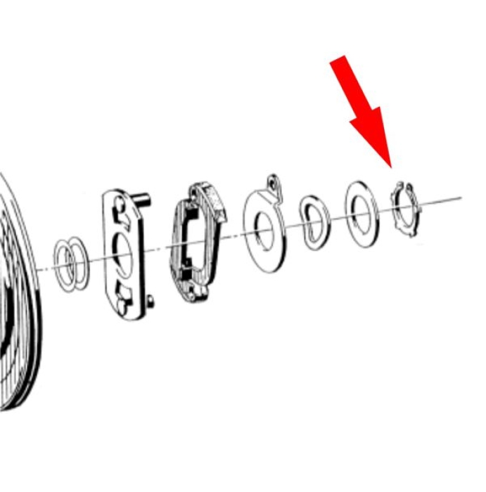 Sicherungsring 22x1,2 für Stamo 282