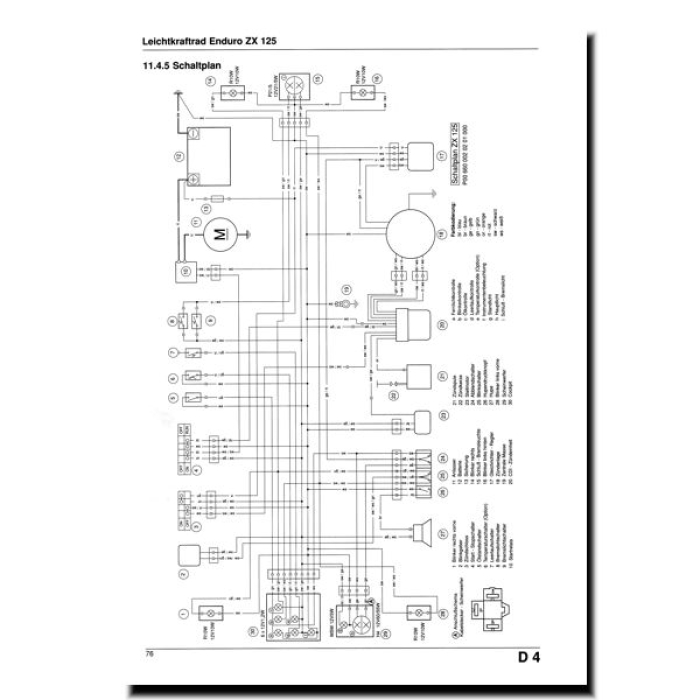 Reparaturanleitung SACHS Enduro ZX125 2-Takt