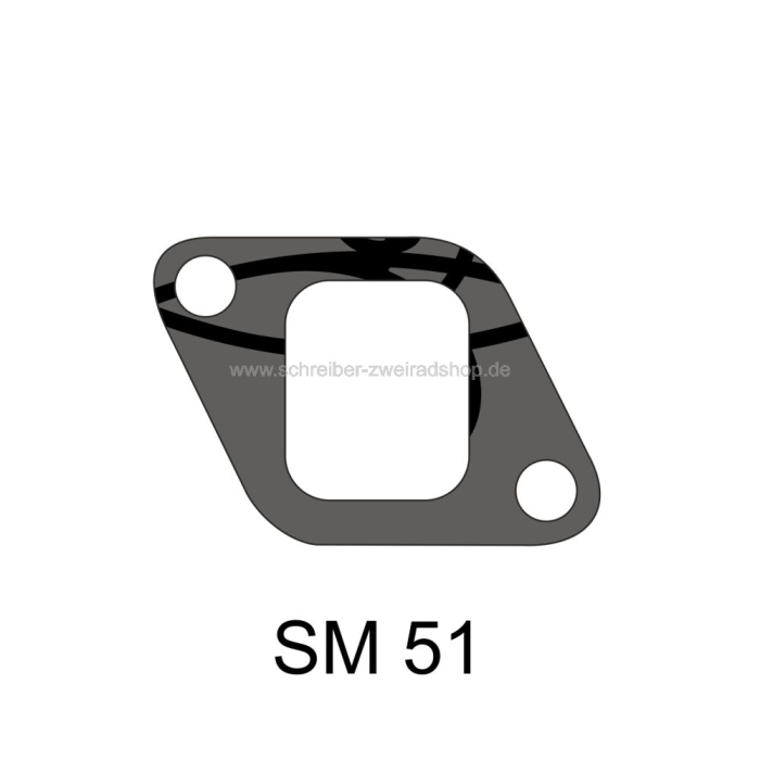 Dichtung für Vergaserflansch 150ccm / SM51