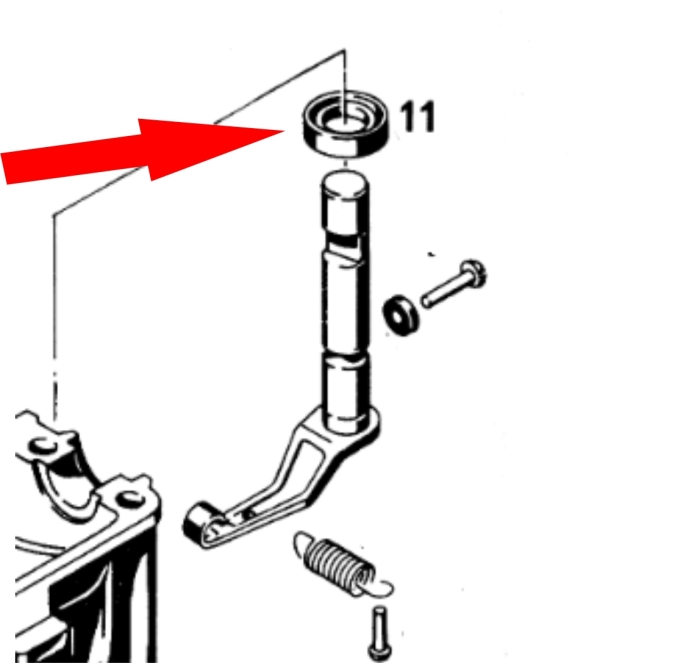Wellendichtring 13x22x5