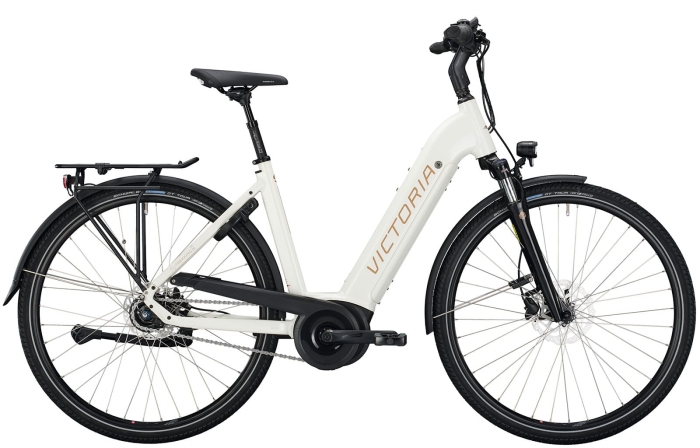 VICTORIA Elektro-Trekkingrad eTrekking 11.4 Damen 26" 45cm misty weiss