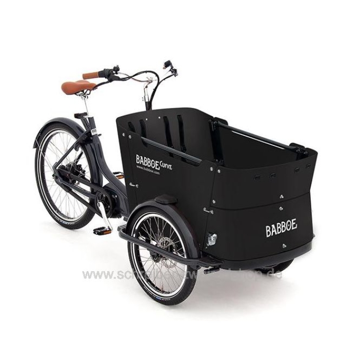 Babboe Curve Mountain 500Wh Schwarz