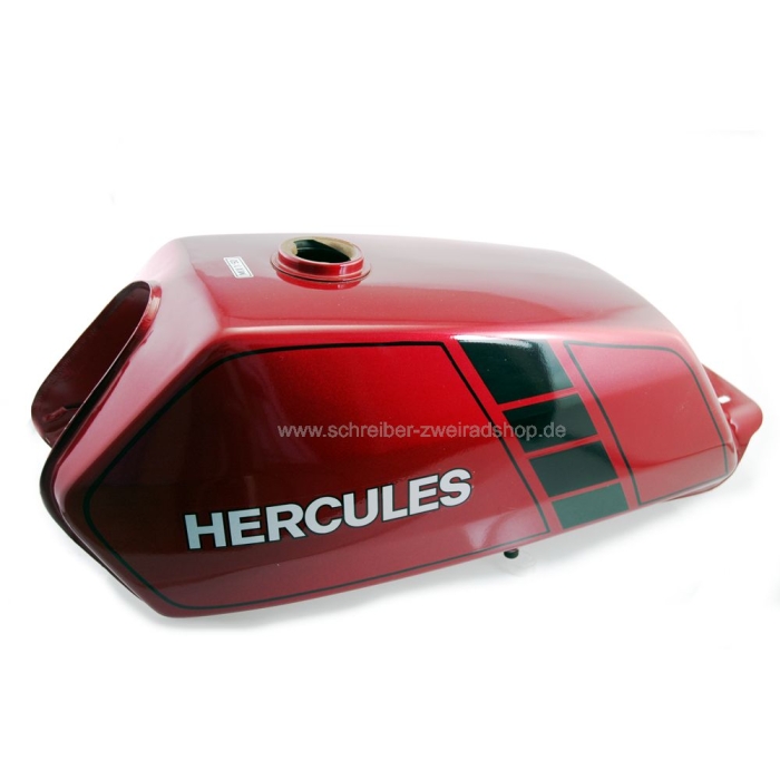 Kraftstofftank HERCULES Ultra 80 bordeausrot