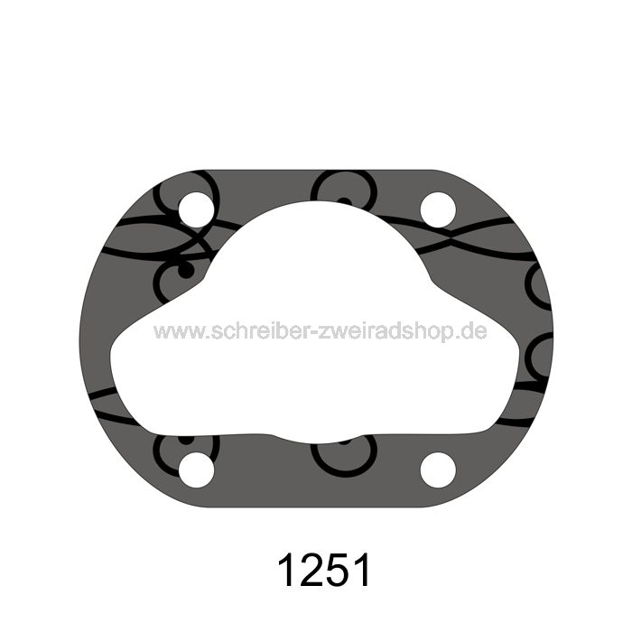 Dichtung für Zylinderfuss SACHS 1251