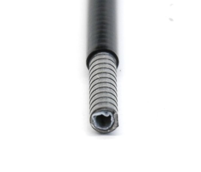 Bowdenzughülle LW3,0mm mit Gleitrohr schwarz