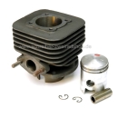 Zylinder mit Kolben 38,3mm SACHS Stamo 50